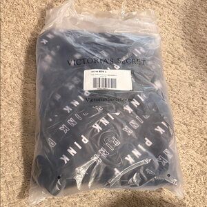Victoria's Secret PINK Black and White Hoodie